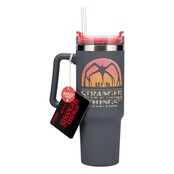 Stranger Things One Last Strange Adventure Drinking cup with straw 900ml