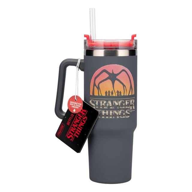 Stranger Things One Last Strange Adventure Drinking cup with straw 900ml