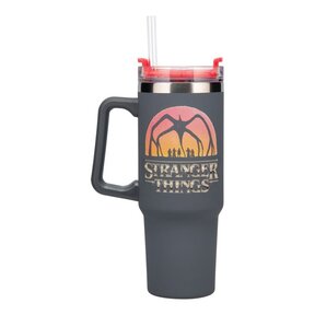 Stranger Things Drinking cup with straw