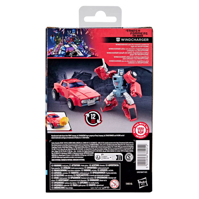 Transformers: The Movie Studio Series Deluxe Class Windcharger 11cm