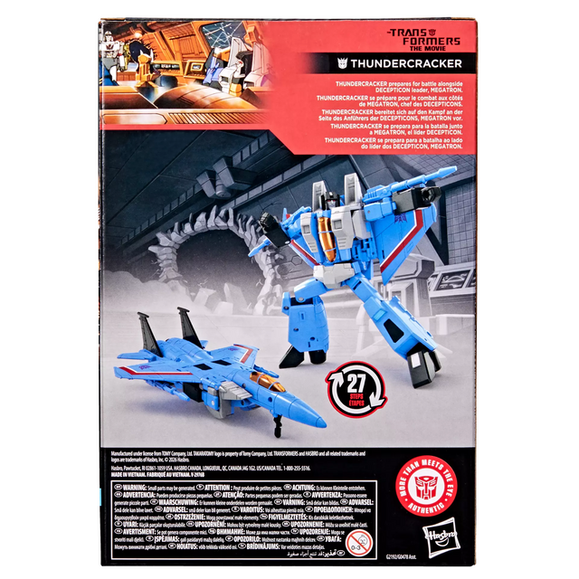 Transformers: The Movie Studio Series Voyager Class Thundercracker 16,5cm