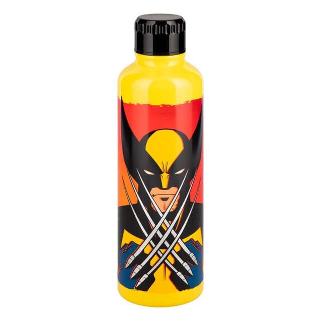 Marvel Metal Water Bottle X-Men Wolverine 450ml