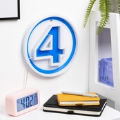 Fantastic Four Logo LED Wall Lamp Neon