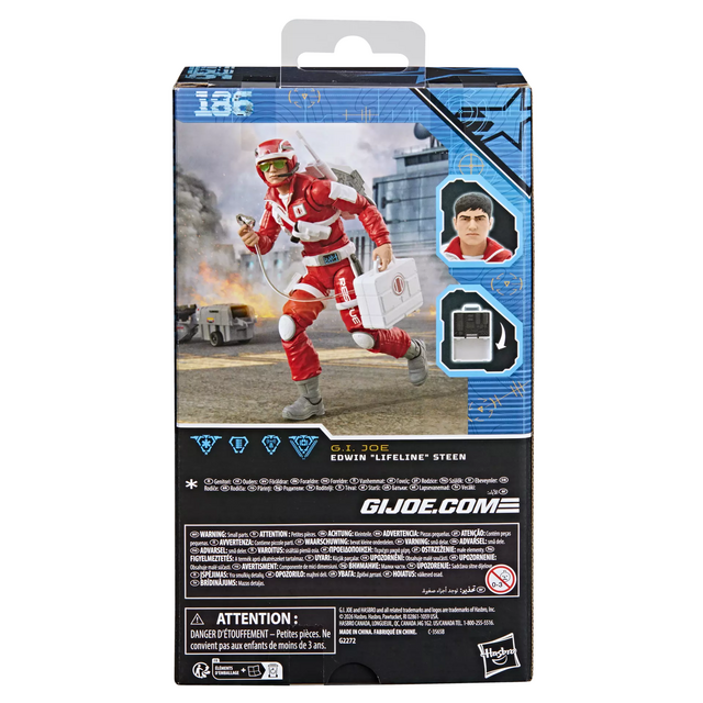 G.I. Joe Classified Series Edwin "Lifeline" Steen Action Figure 15cm