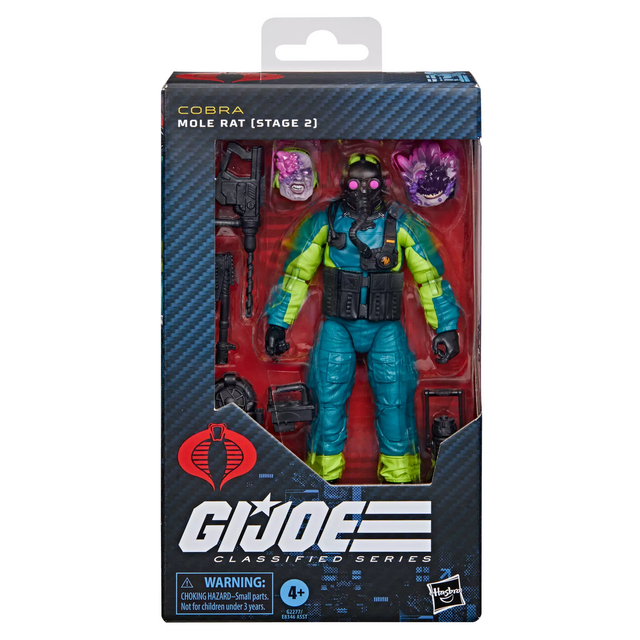 G.I. Joe Classified Series Cobra Mole Rat (Stage 2) Action Figure 15cm
