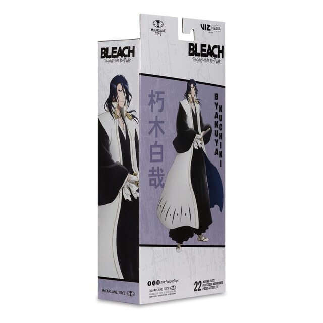 Bleach Thousand-Year Blood War Byakuya Kuchiki Action Figure 18cm