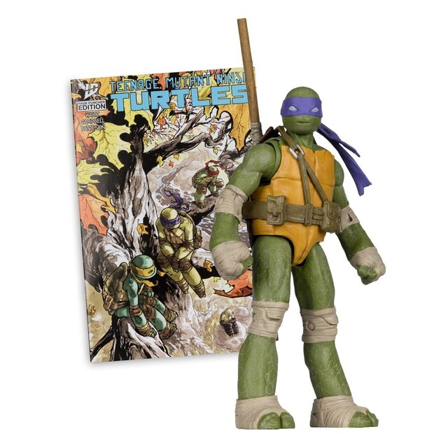 Teenage Mutant Ninja Turtles Page Punchers Donatello Action Figure 13cm