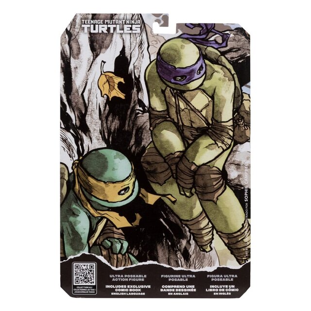 Teenage Mutant Ninja Turtles Page Punchers Donatello Action Figure 13cm