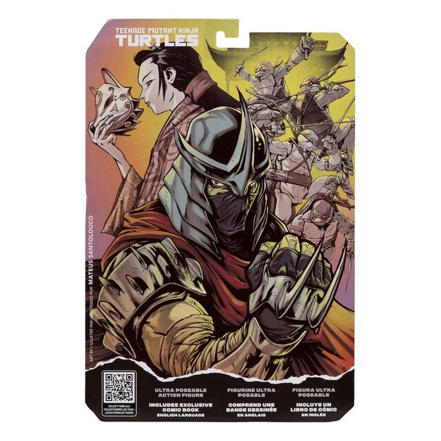 Teenage Mutant Ninja Turtles Page Punchers Shredder Action Figure 14cm