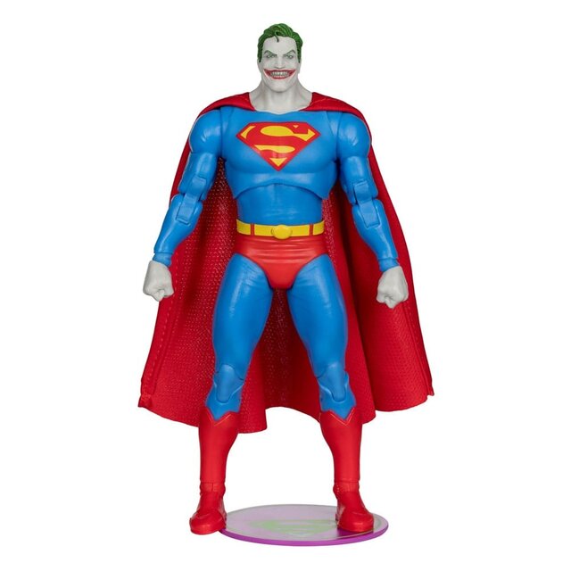 DC Multiverse Superman Action Figure (Superman #9) (Jokerized) (Gold Label) 18cm