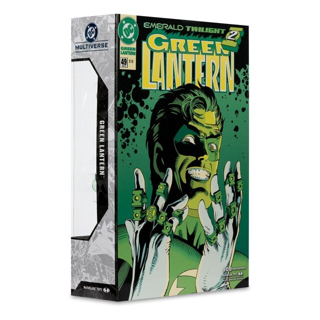 DC Multiverse McFarlane Cover Recreations Green Lantern (Emerald Twilight) (Gold Label) Action Figure 18cm