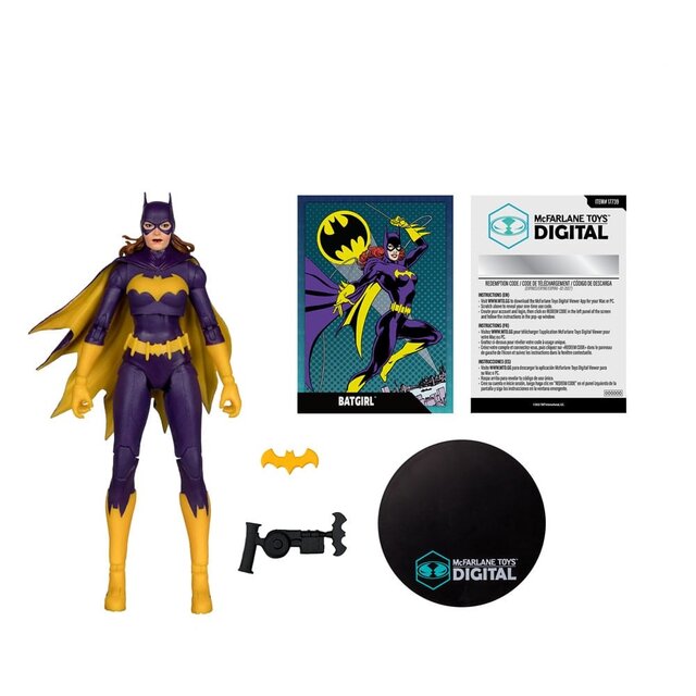 DC Direct McFarlane Digital Batgirl (DC Classics) Action Figure 18cm
