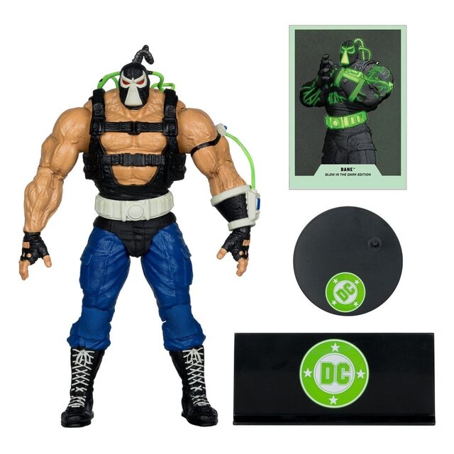 DC Multiverse Bane Glow in the Dark Edition Mega Action Figure (Gold Label) 25cm