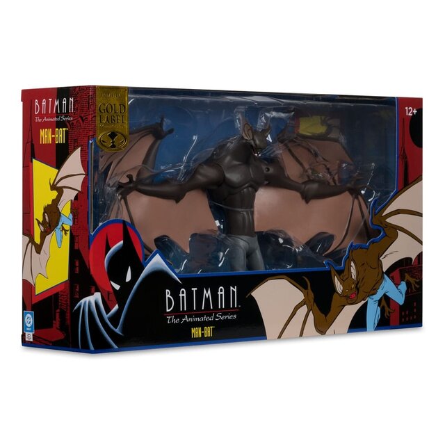DC Direct Batman: The Animated Series Man-Bat (Detective Comics #400) (Gold Label) Action Figure 15cm