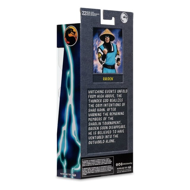 Mortal Kombat Klassic Raiden Action Figure 18cm