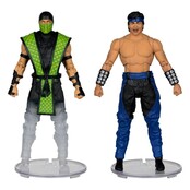 Mortal Kombat Klassic Liu Kang vs. Reptile Action Figure Set 18cm