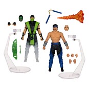 Mortal Kombat Klassic Liu Kang vs. Reptile Action Figure Set 18cm