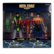 Mortal Kombat Klassic Liu Kang vs. Reptile Action Figure Set 18cm