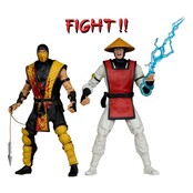 Mortal Kombat Klassic Scorpion vs. Raiden Action Figure Set 18cm