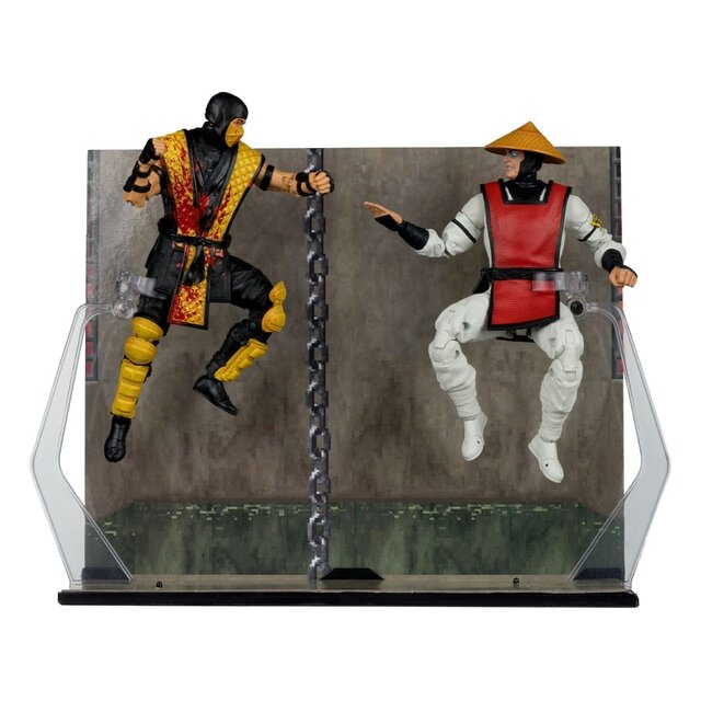 Mortal Kombat Klassic Scorpion vs. Raiden Action Figure Set 18cm
