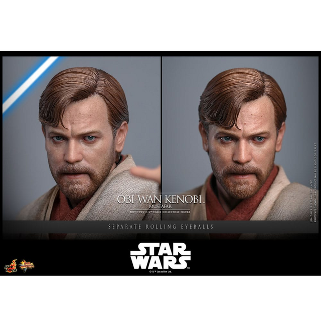 Star Wars Episode III Revenge of the Sith Movie Masterpiece 1/6 Obi-Wan Kenobi (Mustafar) 31cm