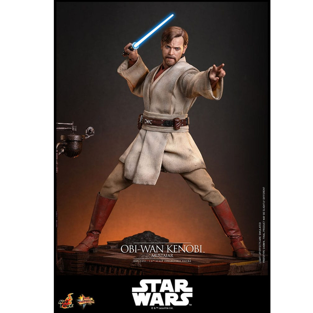 Star Wars Episode III Revenge of the Sith Movie Masterpiece 1/6 Obi-Wan Kenobi (Mustafar) 31cm