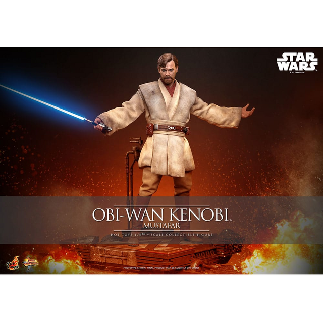 Star Wars Episode III Revenge of the Sith Movie Masterpiece 1/6 Obi-Wan Kenobi (Mustafar) 31cm
