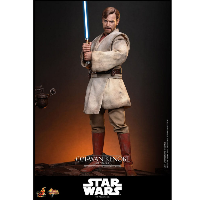 Star Wars Episode III Revenge of the Sith Movie Masterpiece 1/6 Obi-Wan Kenobi (Mustafar) 31cm