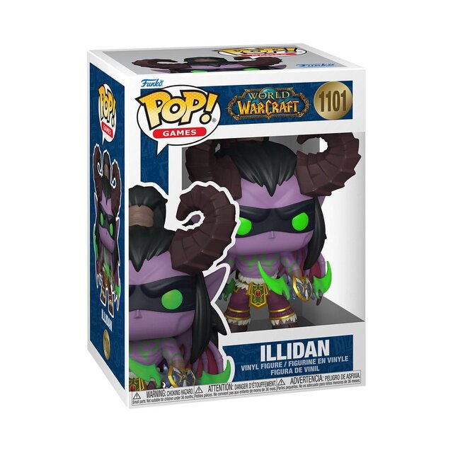 POP! Games World of Warcraft Illidan + Chase Vinyl Figure 9cm