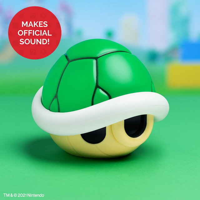 Super Mario Green Shell Light with Sound 12cm