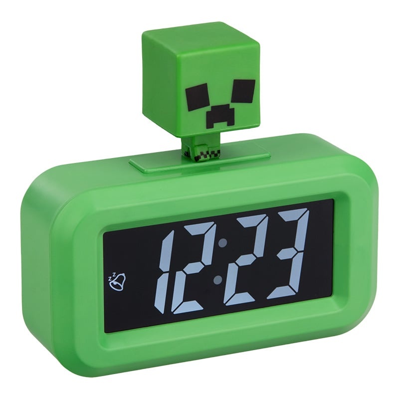 Paladone Minecraft Mini Creeper Alarm Clock