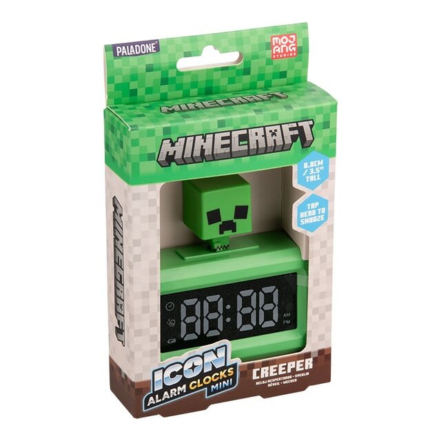 Minecraft Mini Creeper Alarm Clock