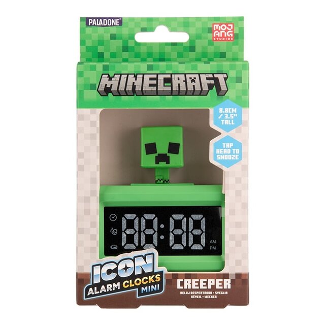 Minecraft Mini Creeper Alarm Clock