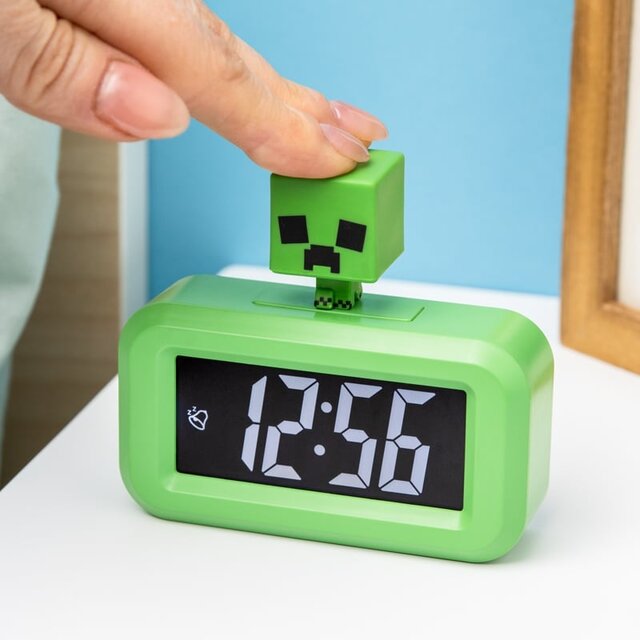 Minecraft Mini Creeper Alarm Clock