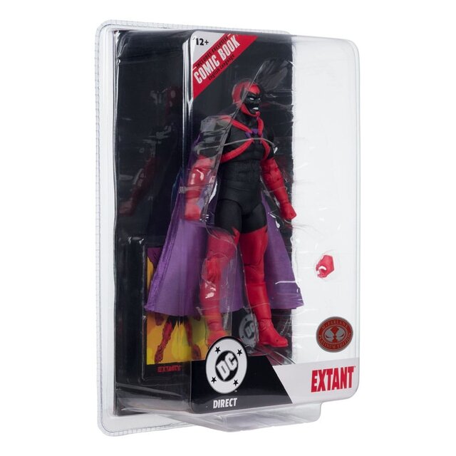 DC Direct Page Punchers Extant (Zero Hour) Action Figure (Red Platinum) 19cm