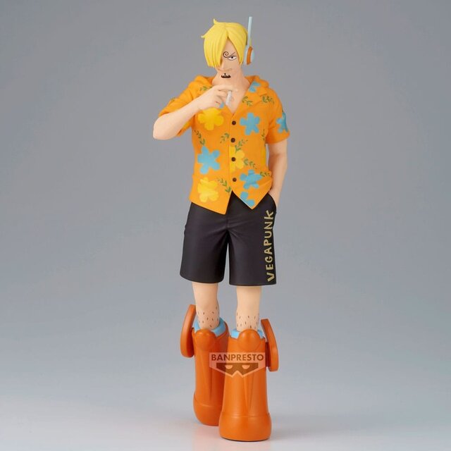 One Piece The Shukko PVC Statue Sanji Ver. Egghead 17cm
