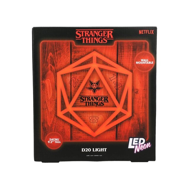 Stranger Things D20 Neon Light