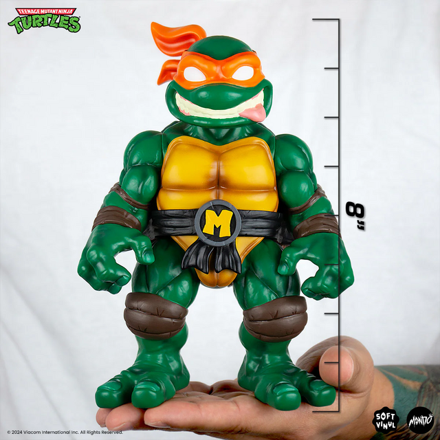 Teenage Mutant Ninja Turtles Michelangelo Soft Vinyl Figure 20cm Teenage Mutant Ninja Turtles Michelangelo Soft Vinyl Figure 20cm