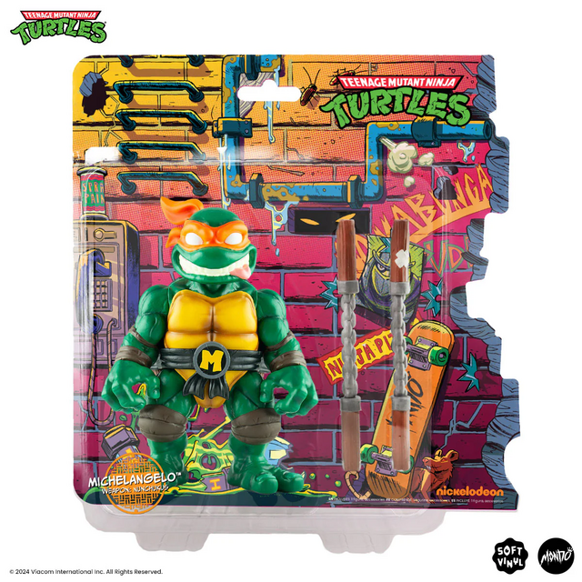 Teenage Mutant Ninja Turtles Michelangelo Soft Vinyl Figure 20cm Teenage Mutant Ninja Turtles Michelangelo Soft Vinyl Figure 20cm