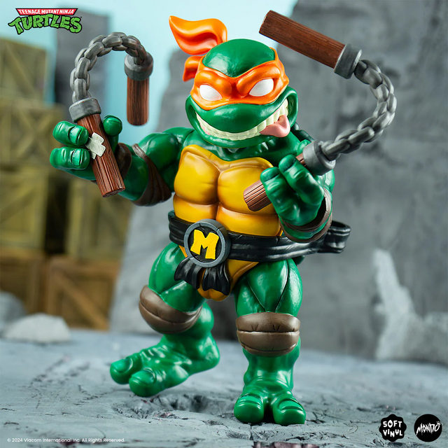 Teenage Mutant Ninja Turtles Michelangelo Soft Vinyl Figure 20cm Teenage Mutant Ninja Turtles Michelangelo Soft Vinyl Figure 20cm