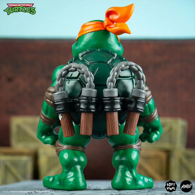Teenage Mutant Ninja Turtles Michelangelo Soft Vinyl Figure 20cm Teenage Mutant Ninja Turtles Michelangelo Soft Vinyl Figure 20cm