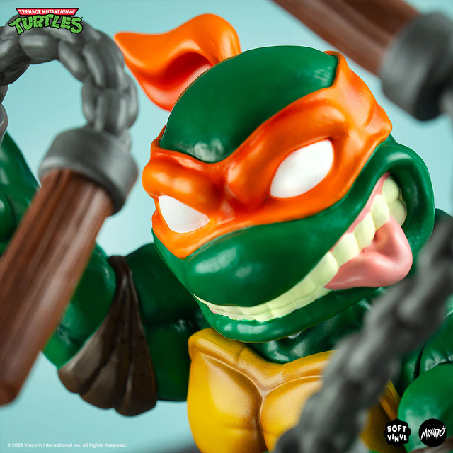 Teenage Mutant Ninja Turtles Michelangelo Soft Vinyl Figure 20cm Teenage Mutant Ninja Turtles Michelangelo Soft Vinyl Figure 20cm