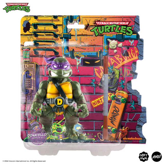 Teenage Mutant Ninja Turtles Donatello Soft Vinyl Figure 20cm Teenage Mutant Ninja Turtles Donatello Soft Vinyl Figure 20cm