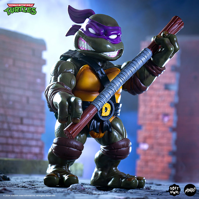 Teenage Mutant Ninja Turtles Donatello Soft Vinyl Figure 20cm Teenage Mutant Ninja Turtles Donatello Soft Vinyl Figure 20cm