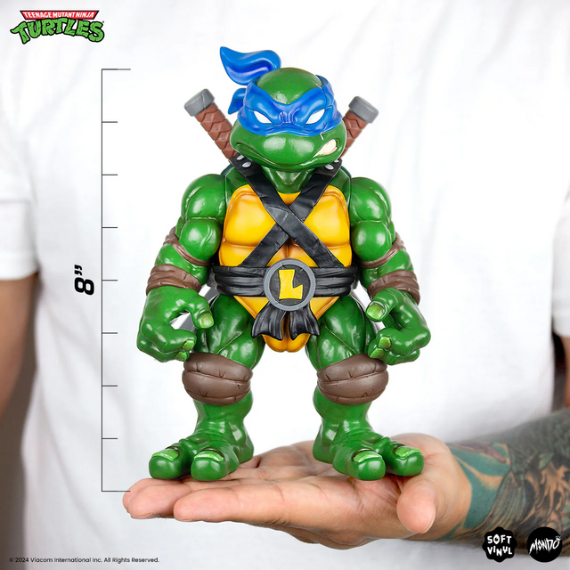 Teenage Mutant Ninja Turtles Leonardo Soft Vinyl Figure 20cm Teenage Mutant Ninja Turtles Leonardo Soft Vinyl Figure 20cm