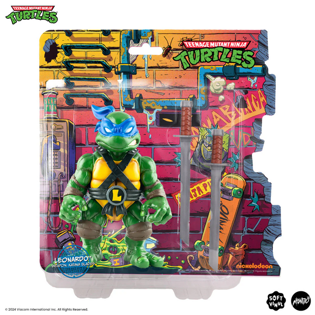 Teenage Mutant Ninja Turtles Leonardo Soft Vinyl Figure 20cm Teenage Mutant Ninja Turtles Leonardo Soft Vinyl Figure 20cm