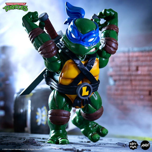 Teenage Mutant Ninja Turtles Leonardo Soft Vinyl Figure 20cm Teenage Mutant Ninja Turtles Leonardo Soft Vinyl Figure 20cm