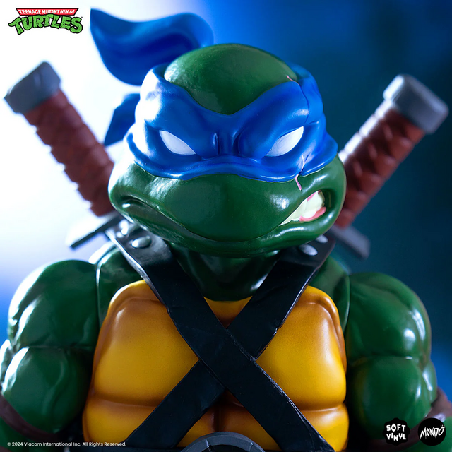 Teenage Mutant Ninja Turtles Leonardo Soft Vinyl Figure 20cm Teenage Mutant Ninja Turtles Leonardo Soft Vinyl Figure 20cm