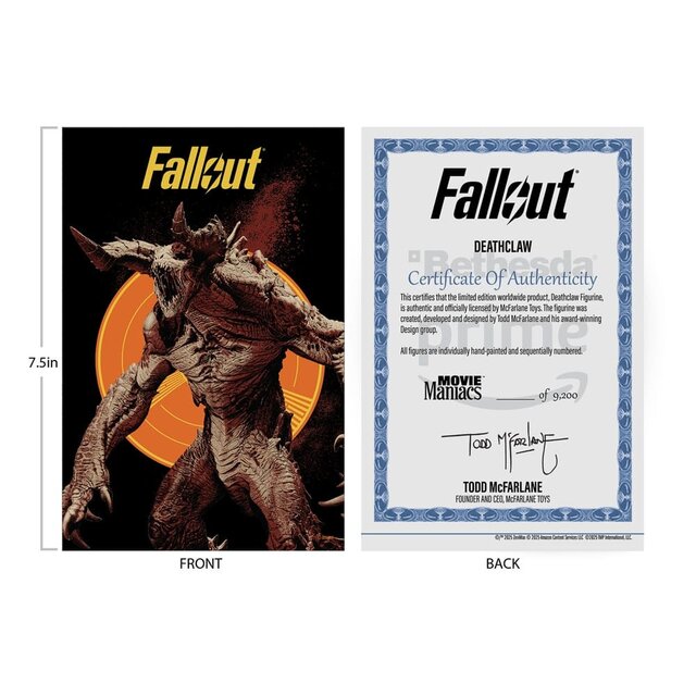Movie Maniacs Fallout Deathclaw (Season 2) Statue 19cm Movie Maniacs Fallout Deathclaw (Season 2) Statue 19cm
