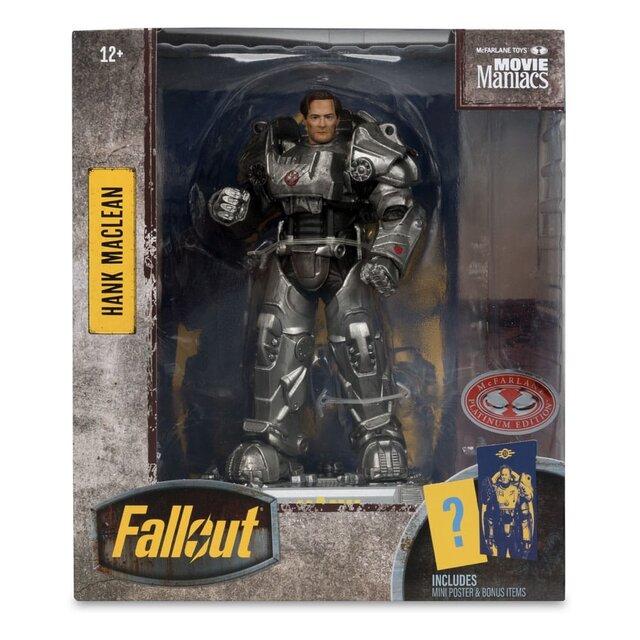 Movie Maniacs Fallout Hank Maclean (Season 2) (Red Platinum Edition) Statue 17cm Movie Maniacs Fallout Hank Maclean (Season 2) (Red Platinum Edition) Statue 17cm